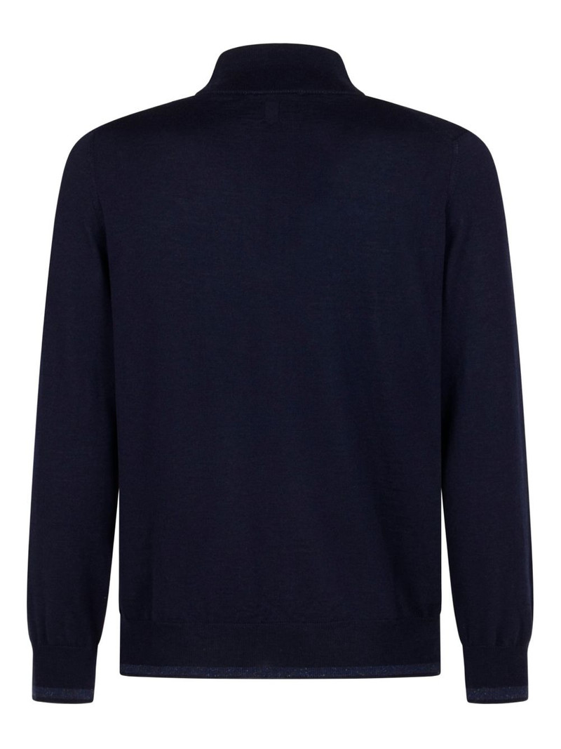 Canali high-neck sweater outlook