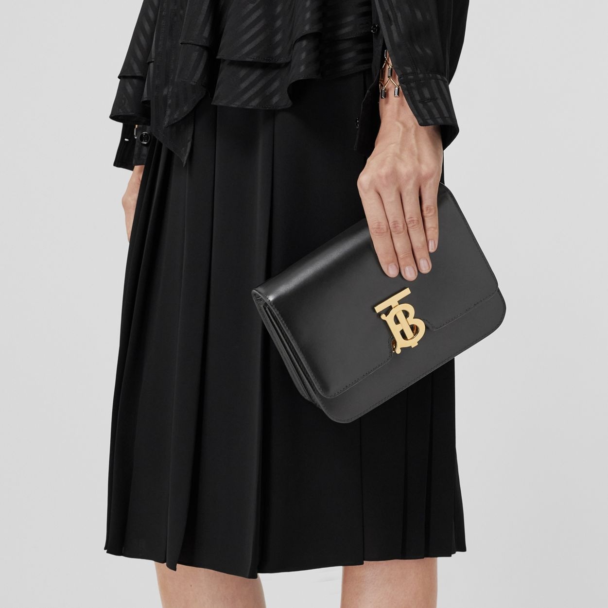 Small Leather TB Bag - 3