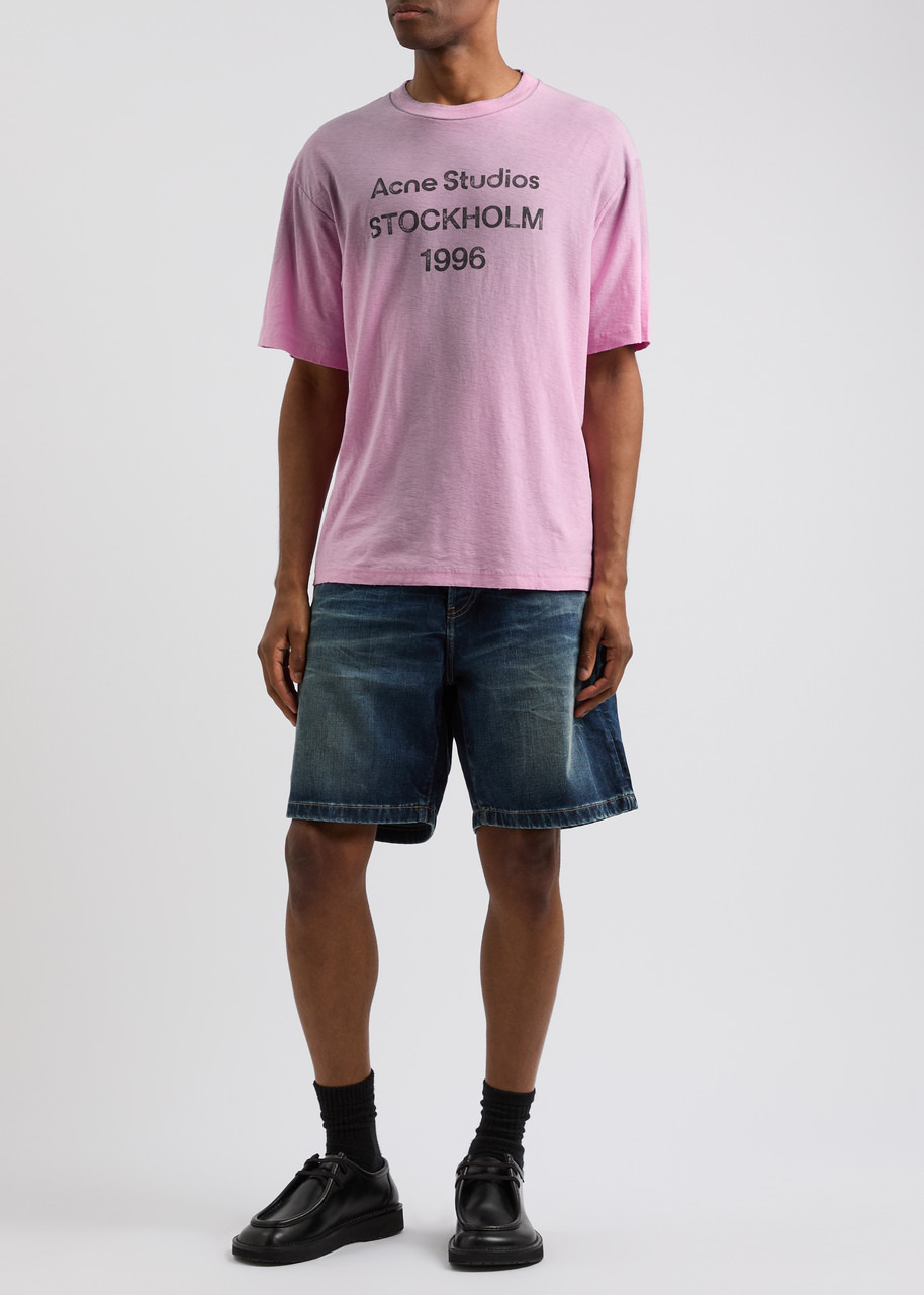 Roland belted denim shorts - 4