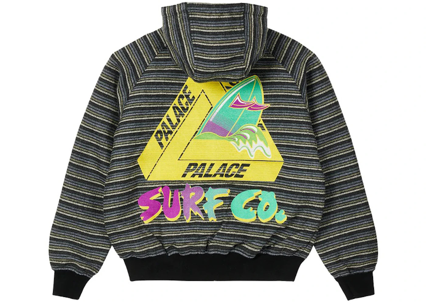 Palace Surf Co Jacket Black - 1