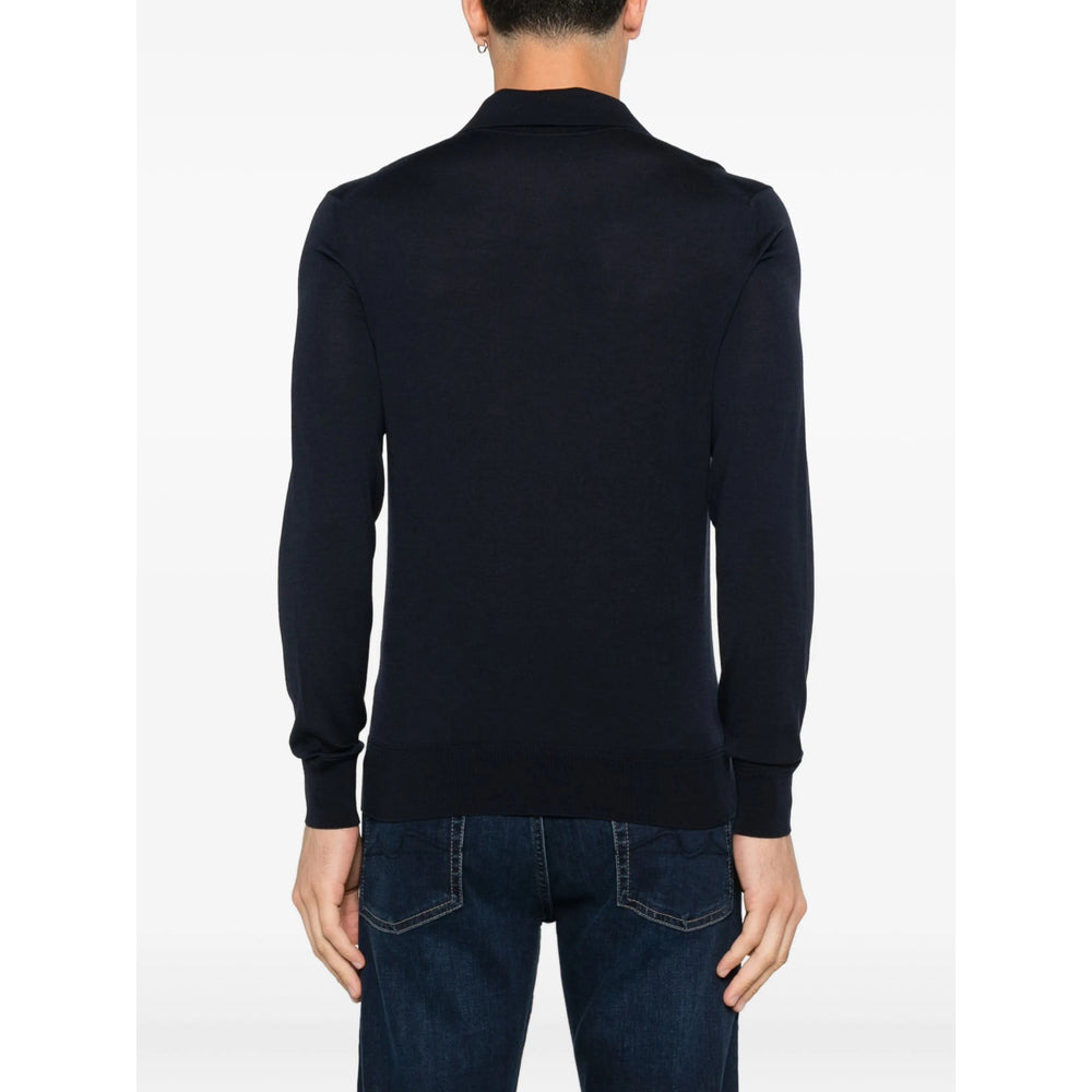 Tom Ford Blue Polo Shirts Men - 5