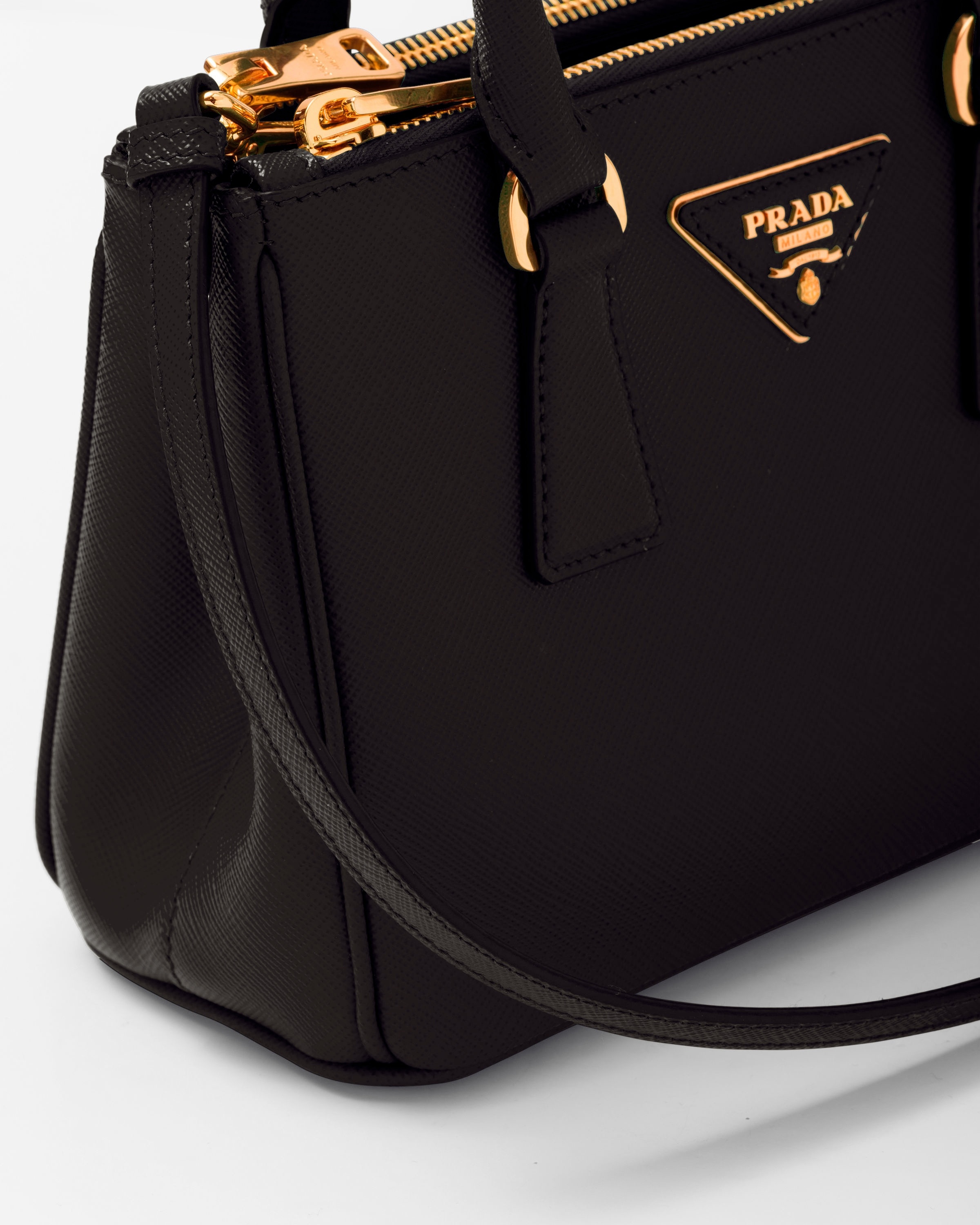 Galleria Saffiano leather mini-bag, Prada