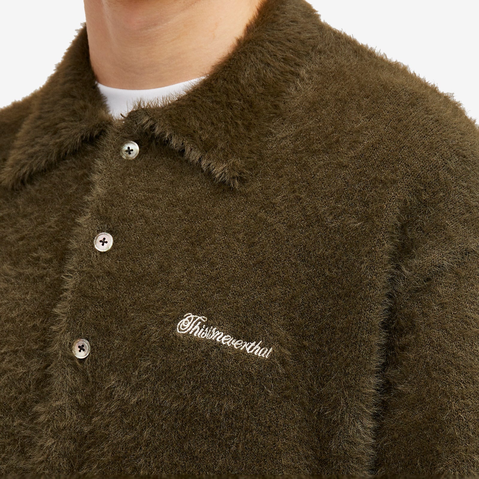 THISISNEVERTHAT Knit Polo Shirt - 5