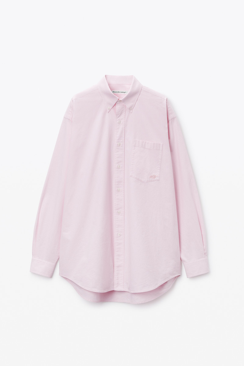 Cotton Oxford Oversize Shirt 1