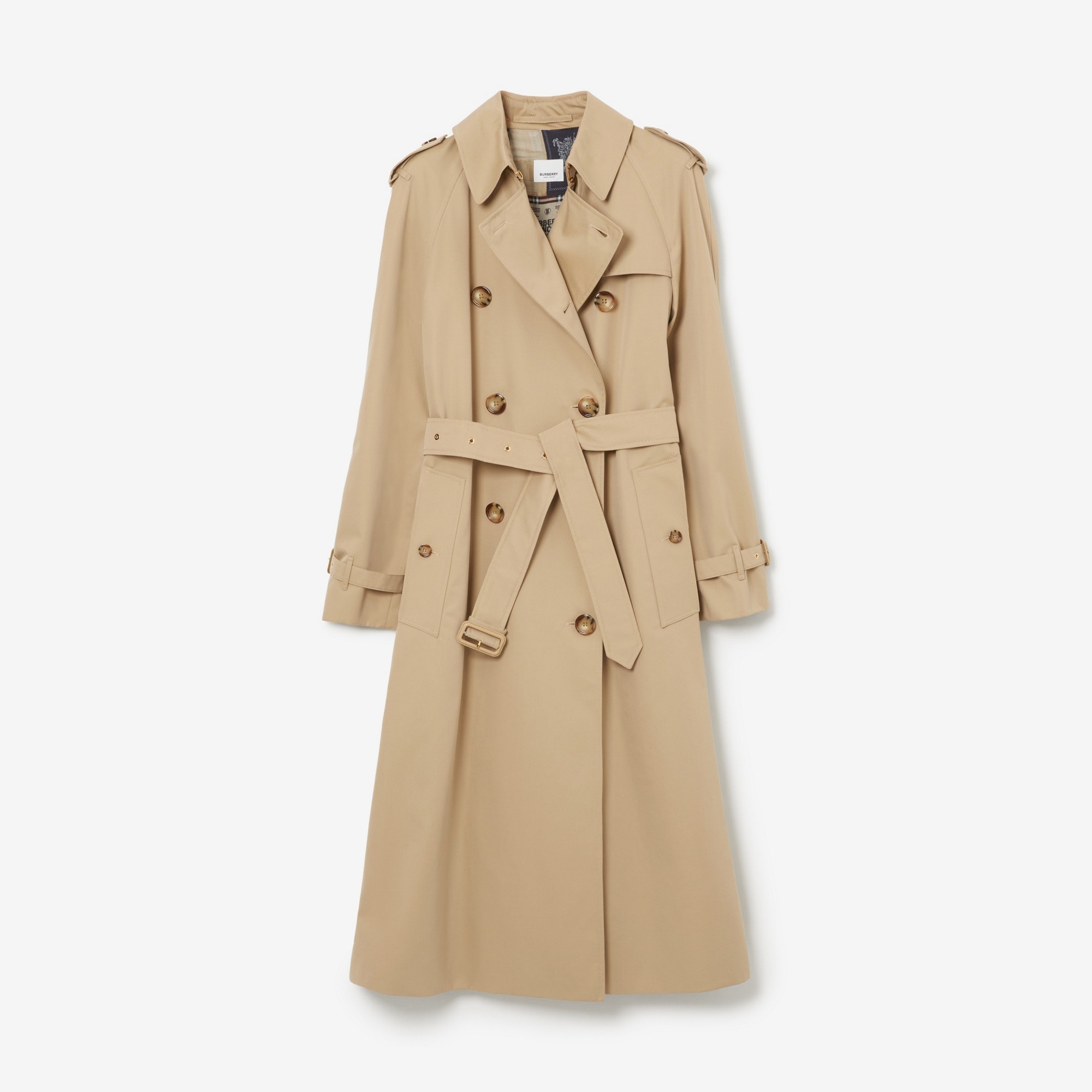 Cotton Gabardine Waterloo Trench Coat - 1