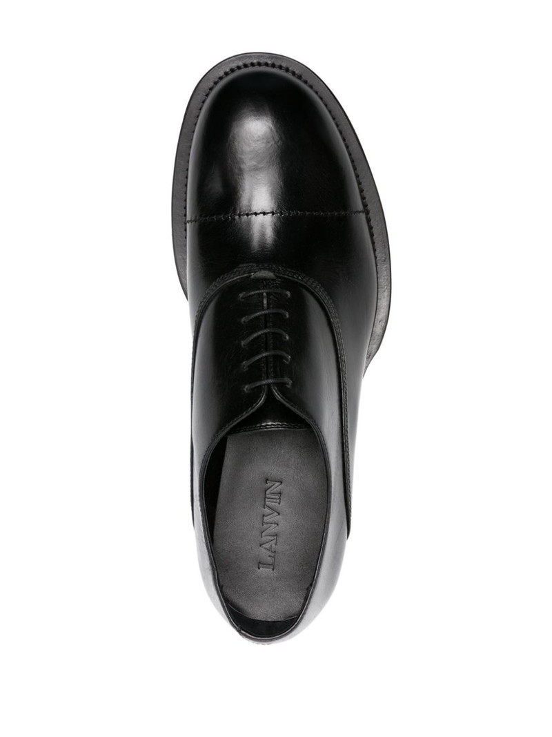 Medley lace-up leather oxford shoes 4