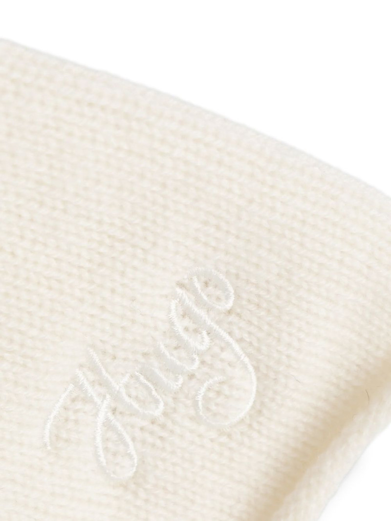 HUGO embroidered-logo beanie hat outlook