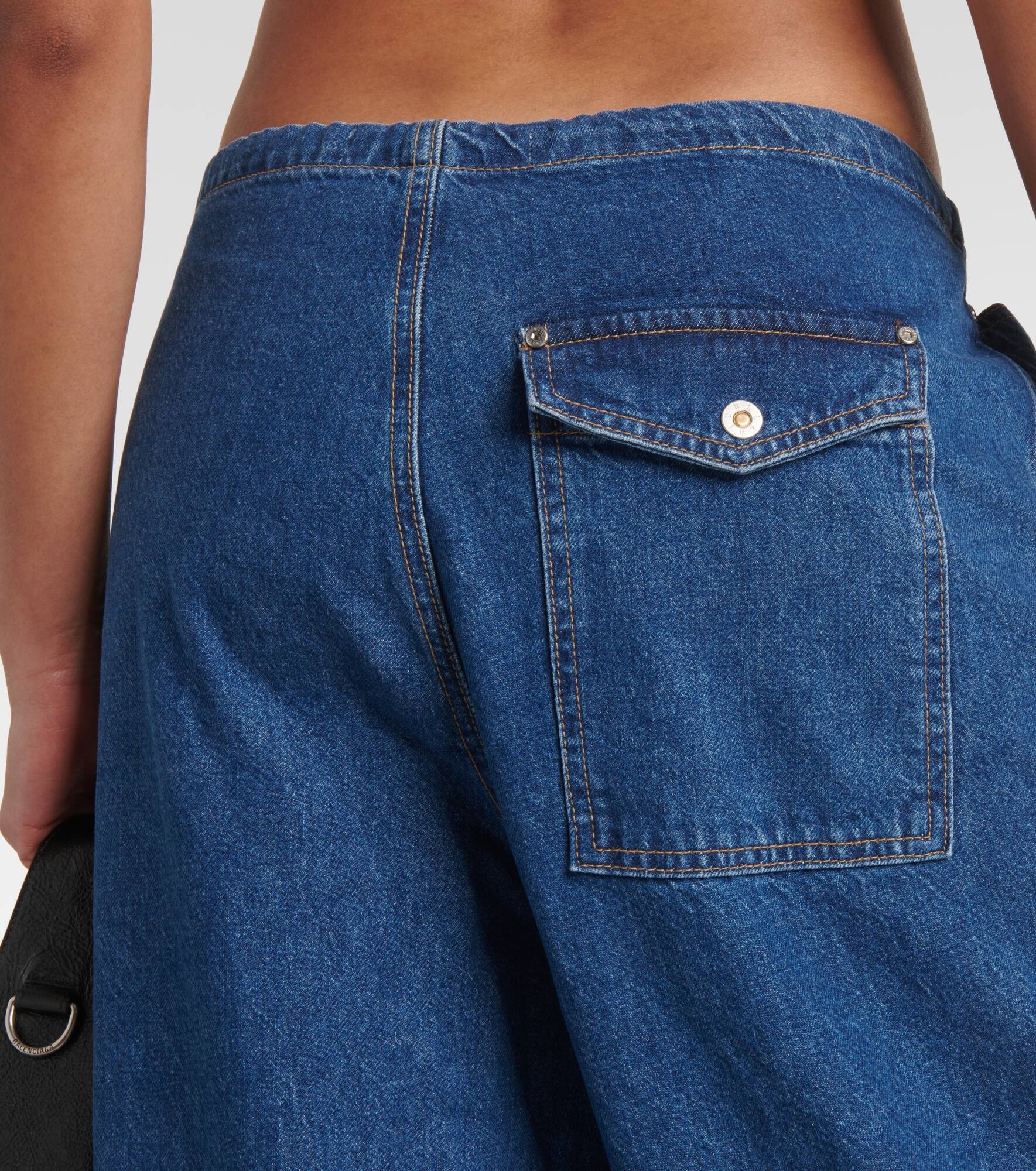 Parachute mid-rise wide-leg jeans - 6