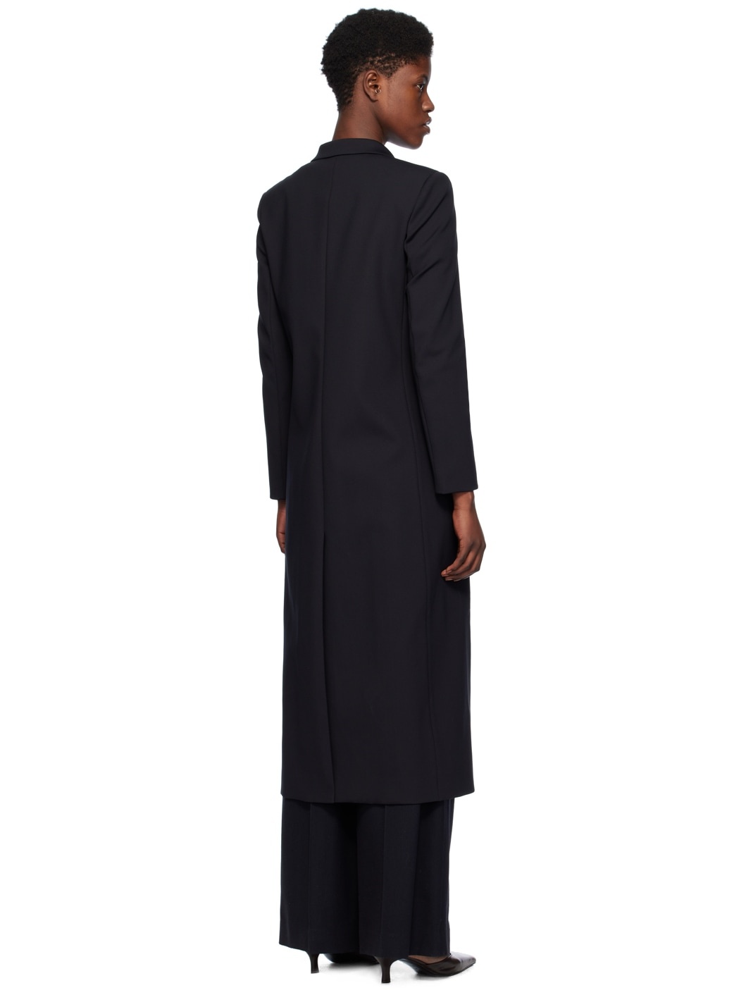 Black Sallik Coat - 3