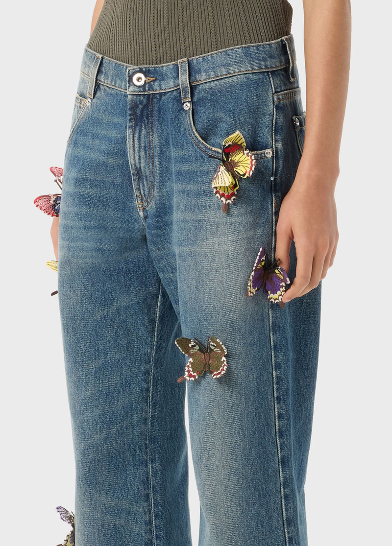BOYFRIEND JEANS WITH BUTTERFLIES 4
