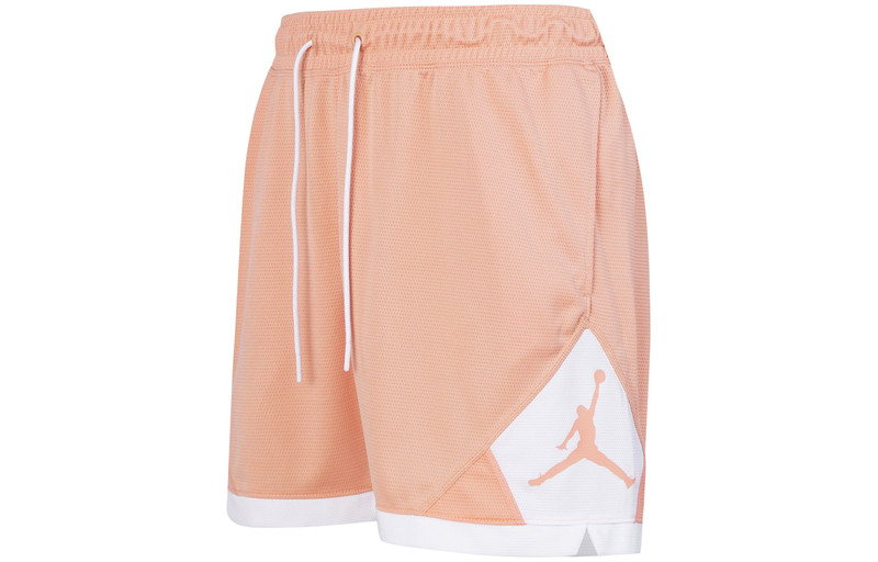 Jordan Air Jordan Dri-FIT Basketball Sports Training Splicing Shorts Pink CV3087-808 outlook