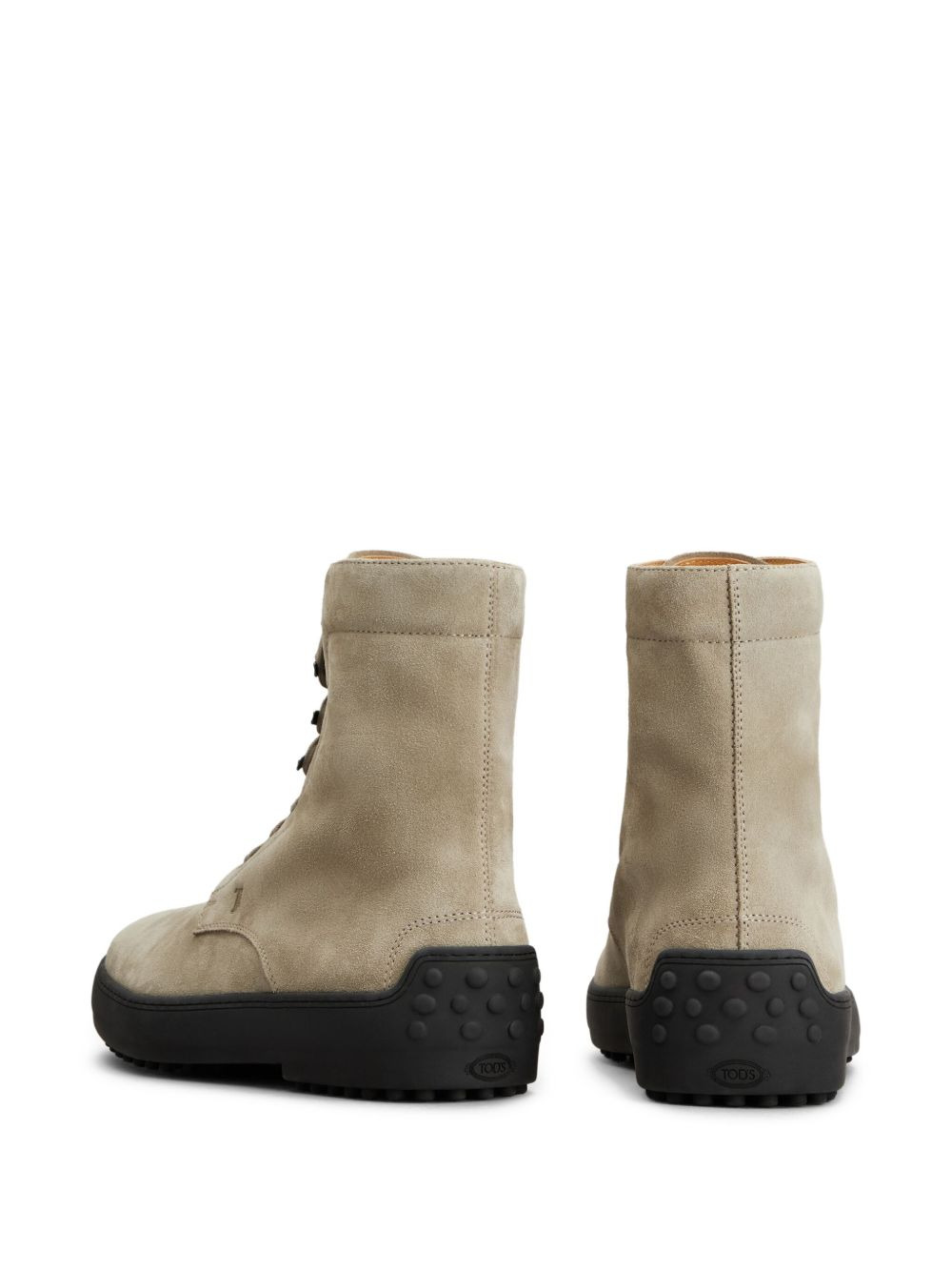 suede combat boots - 3
