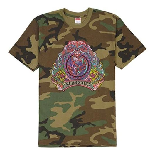 Supreme SS19 Knot Tee Woodland Camo SUP-SS19-251 - 1