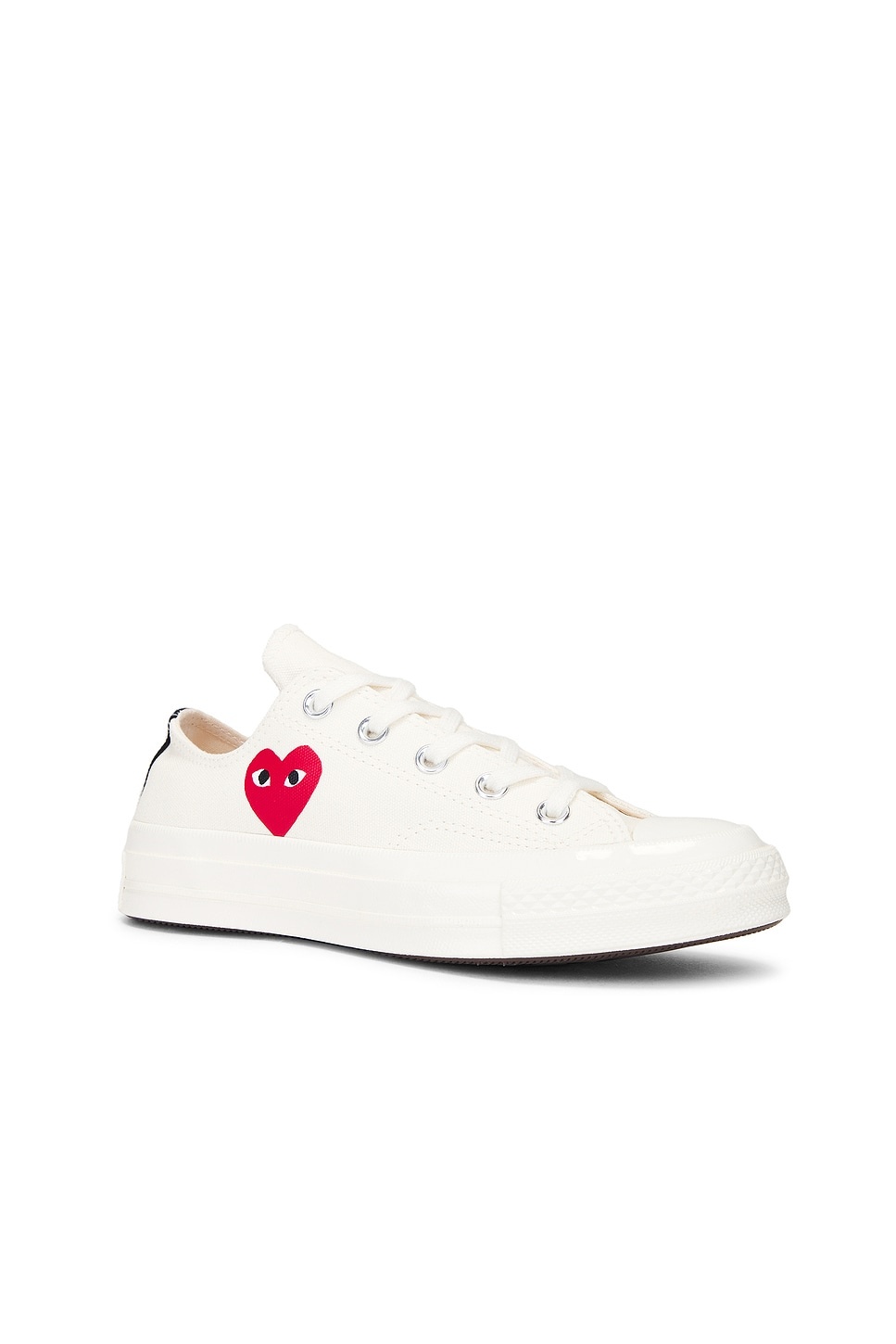 Small Red Heart Low Top Sneaker - 2
