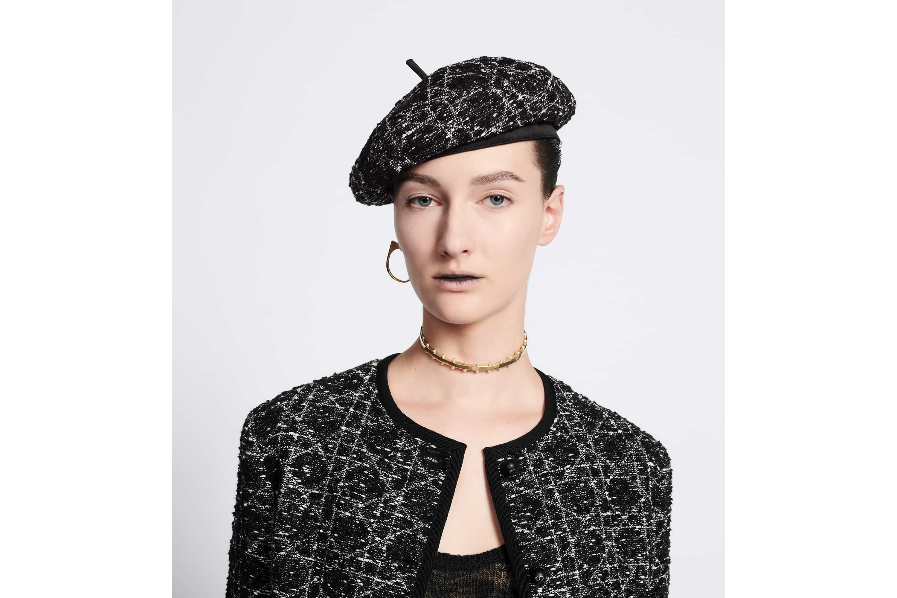 Dior Arty Macrocannage Beret - 3