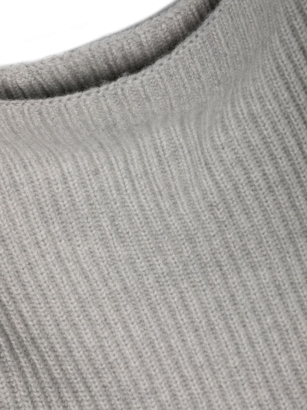 ribbed-knit cashmere scarf - 3