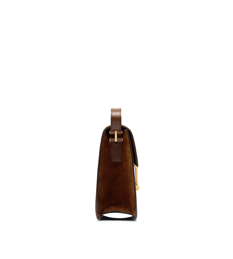 TOM FORD SUEDE AND LEATHER TARA MINI CROSSBODY outlook
