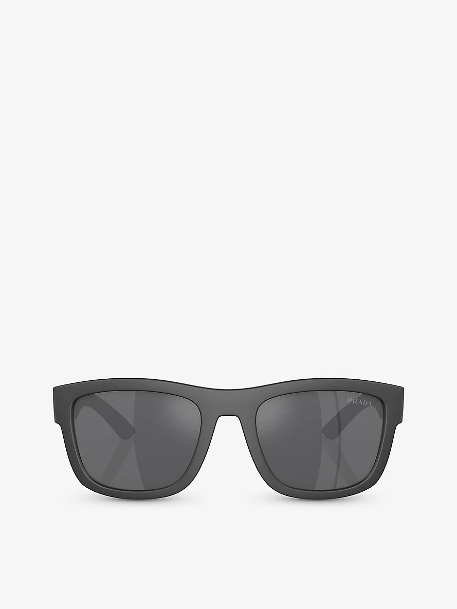 PS 01ZS pillow-frame nylon sunglasses - 1