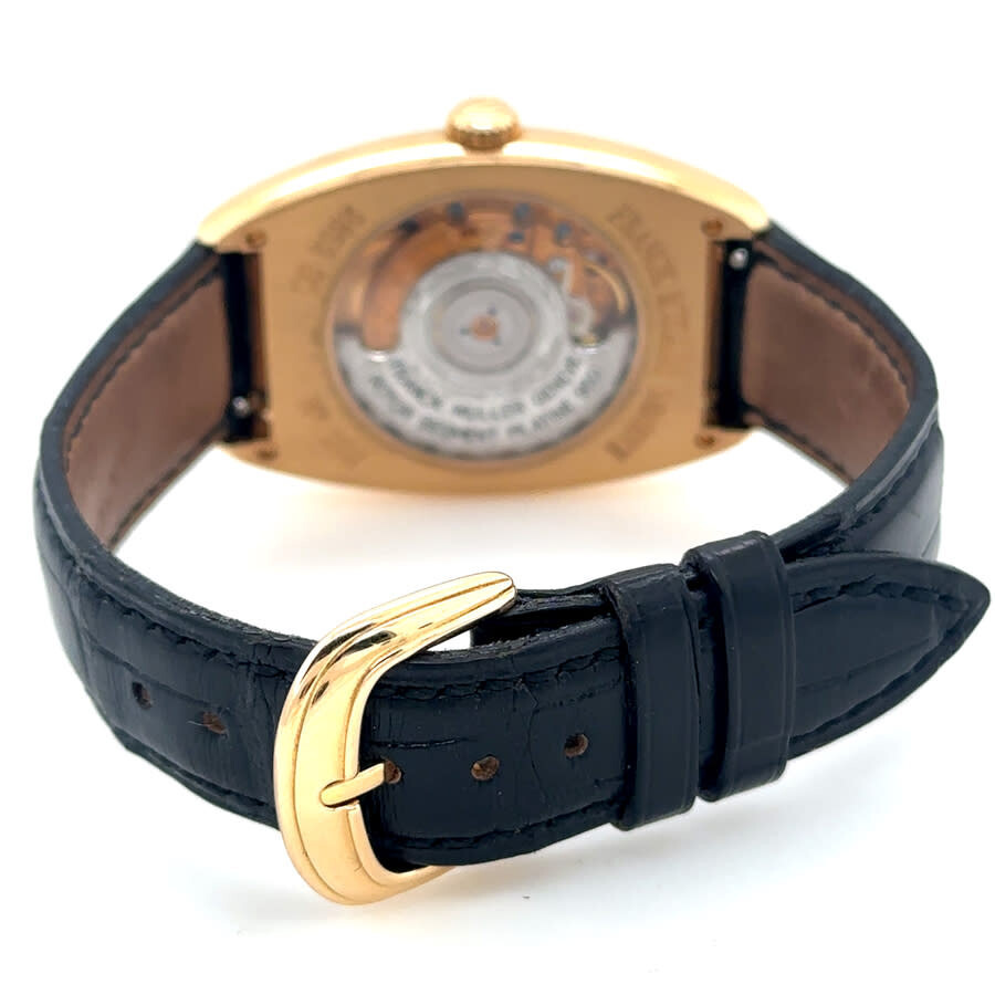 Pre-owned Franck Muller Cintree Curvex Yellow Dial Men's Watch 2852 SC - 2