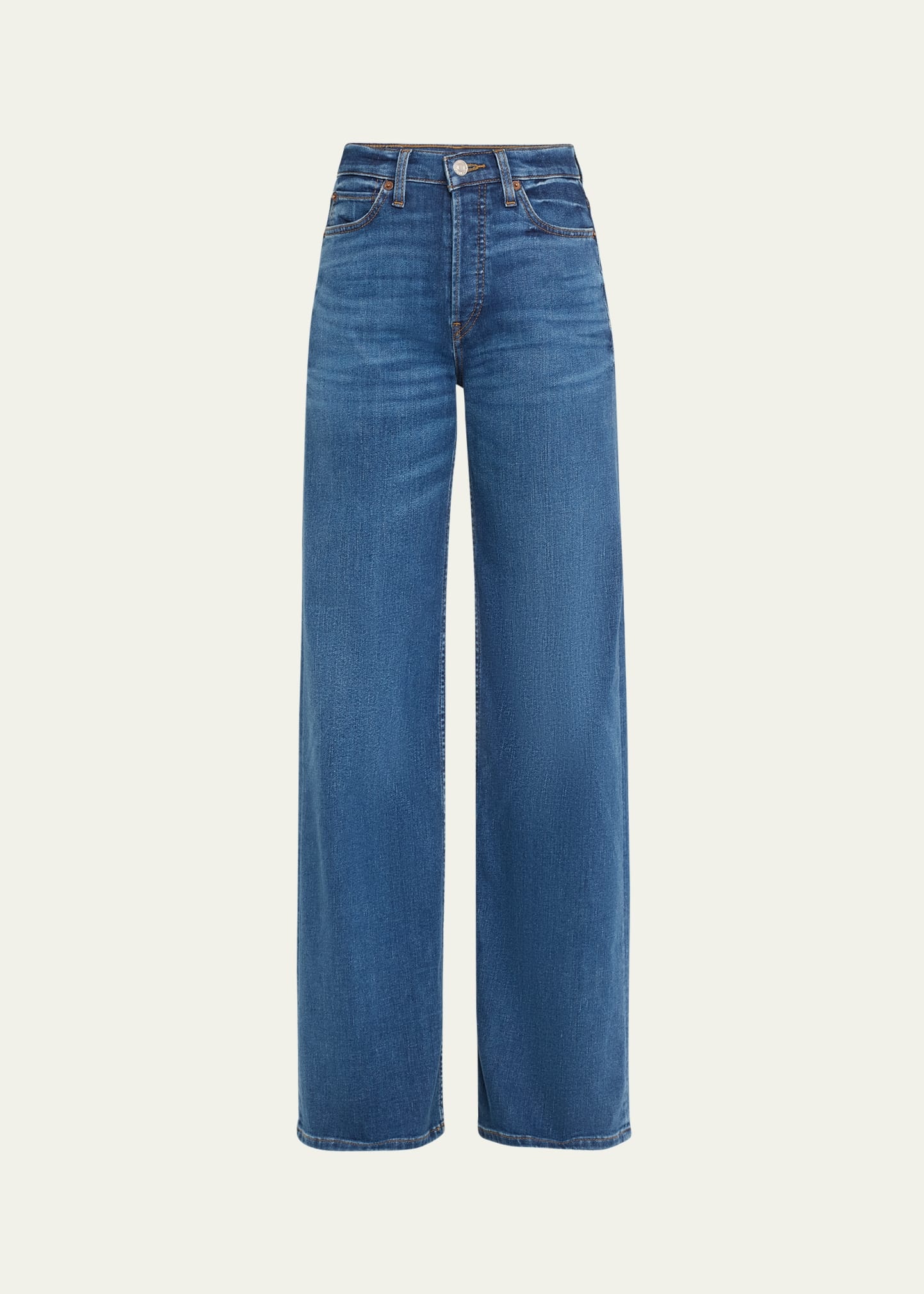 70s Ultra High-Rise Wide-Leg Jeans - 1