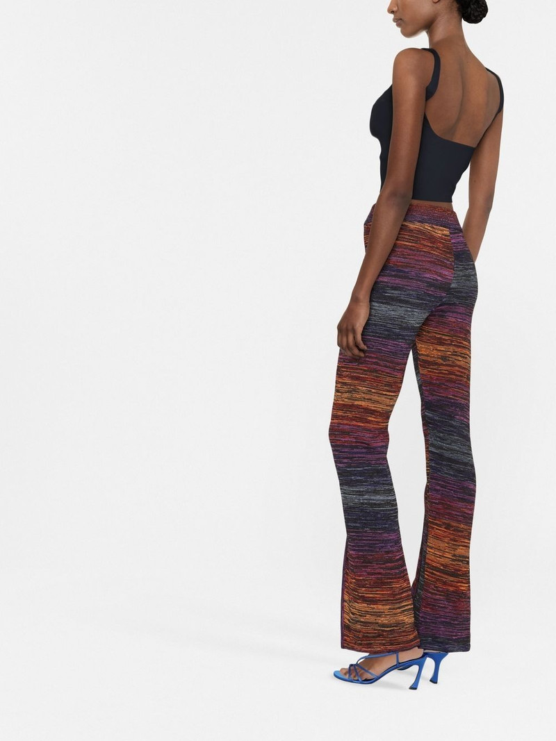 Space dyed knit trousers 4