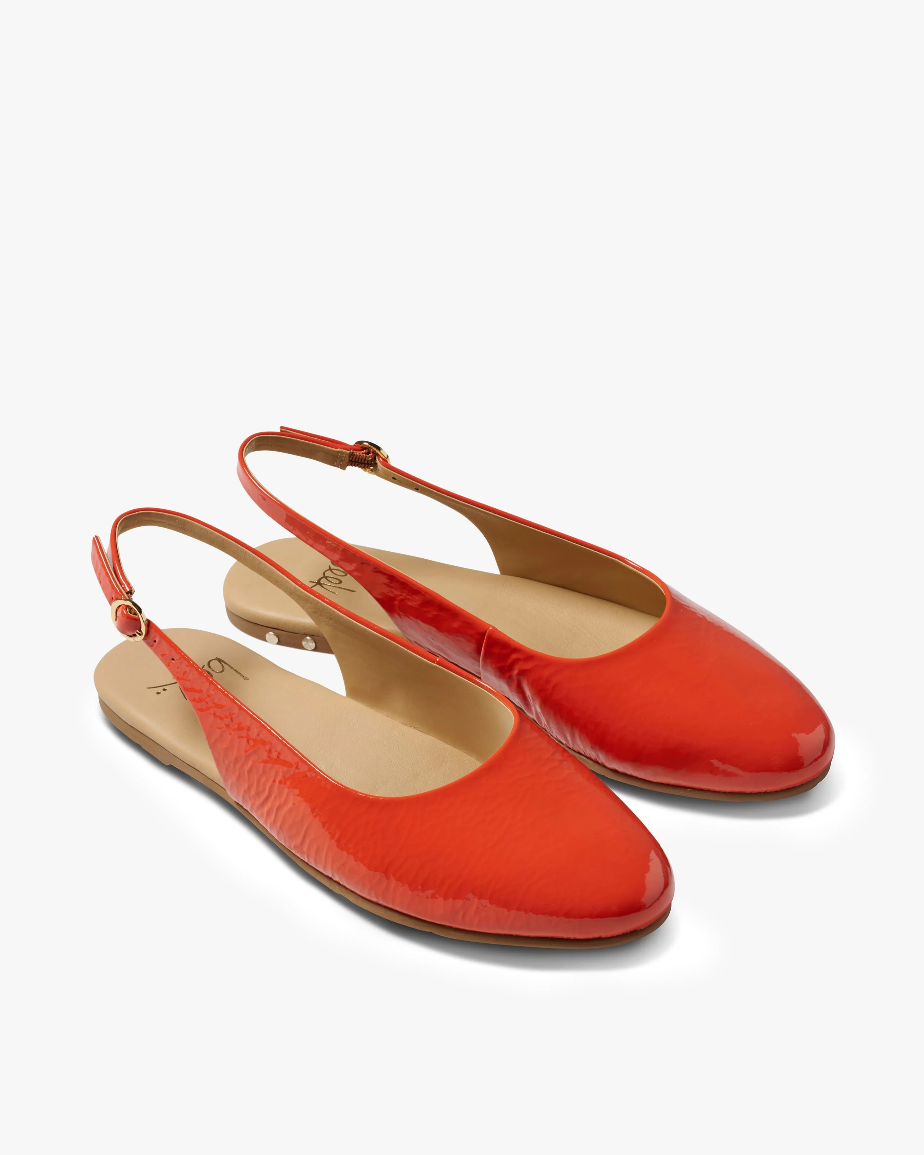 Pipit Patent Leather Slingback - 1