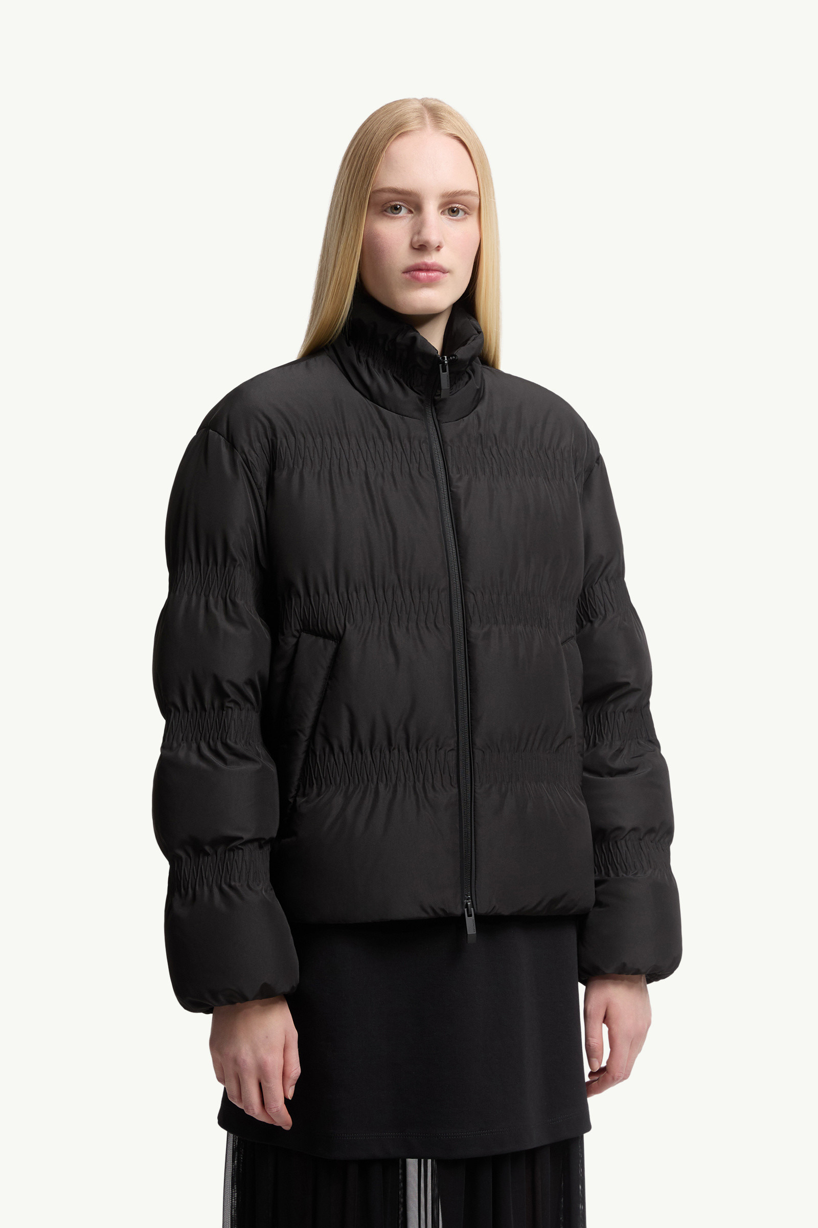Ravignan Gather-Quilted Short Down Jacket - 3
