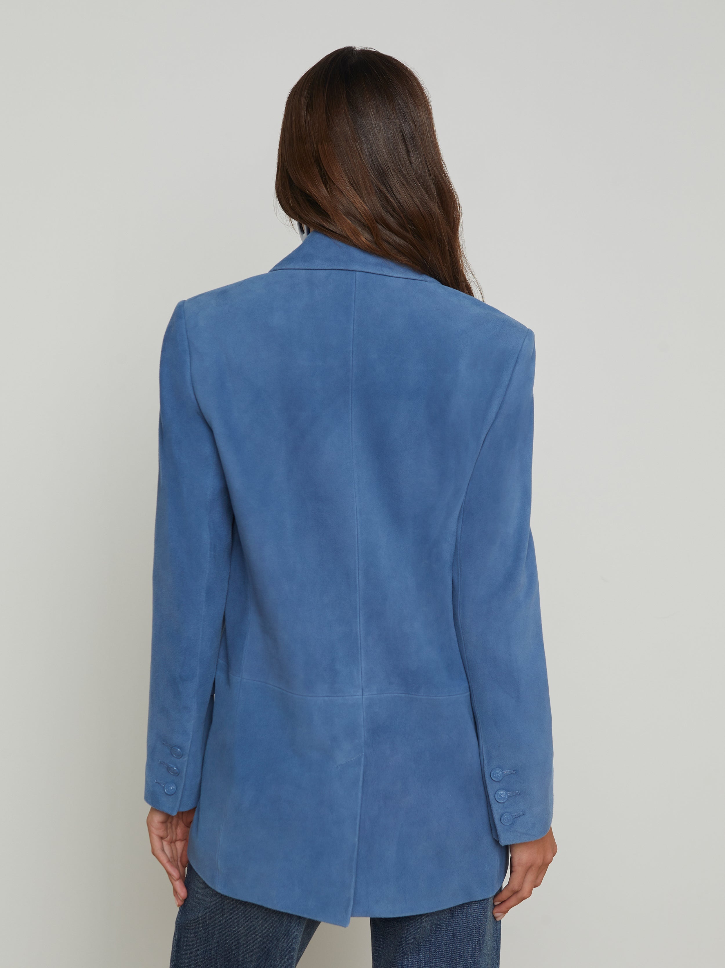 Aimee Suede Blazer - 4
