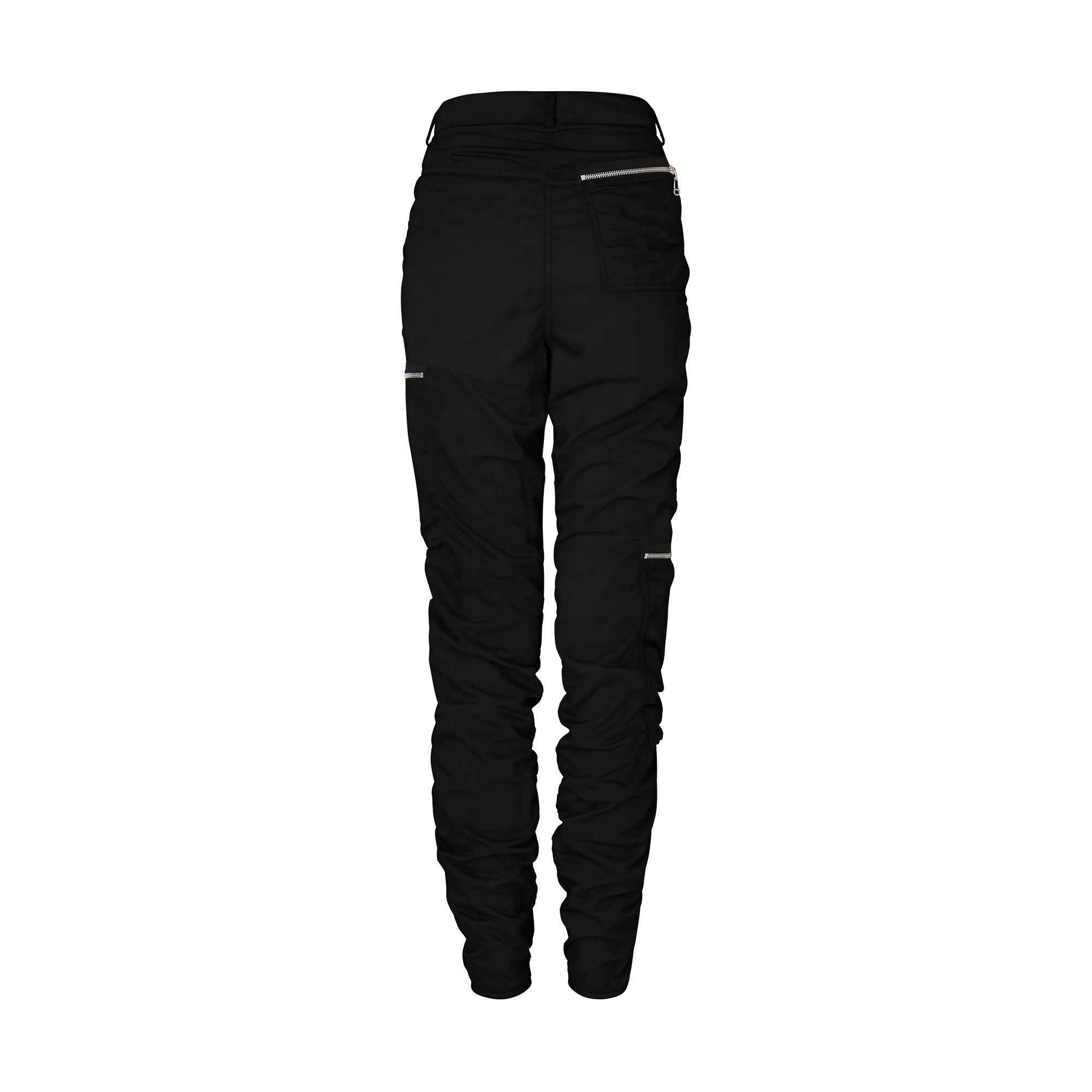 Monogram Pocket Sporty Zipper Pants  - 3