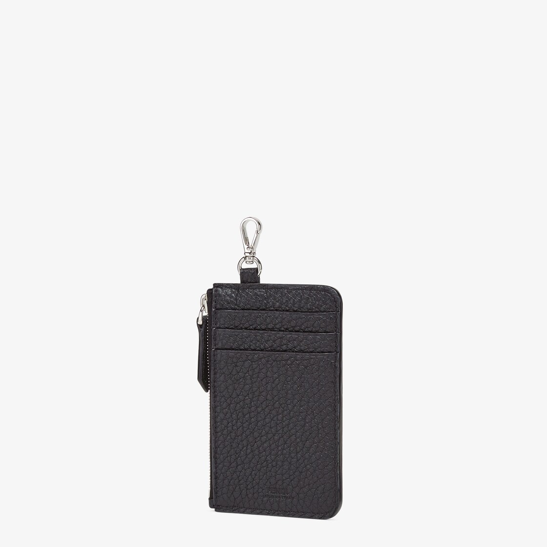 Card holder with purse Made of black Cuoio Romano leather. Made in Italy - 2