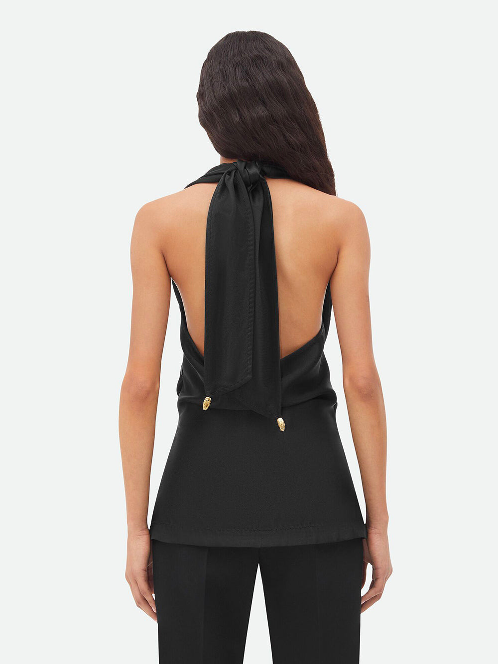 Bottega Veneta Women Top Drappeggiato In Viscosa Fluida - 2