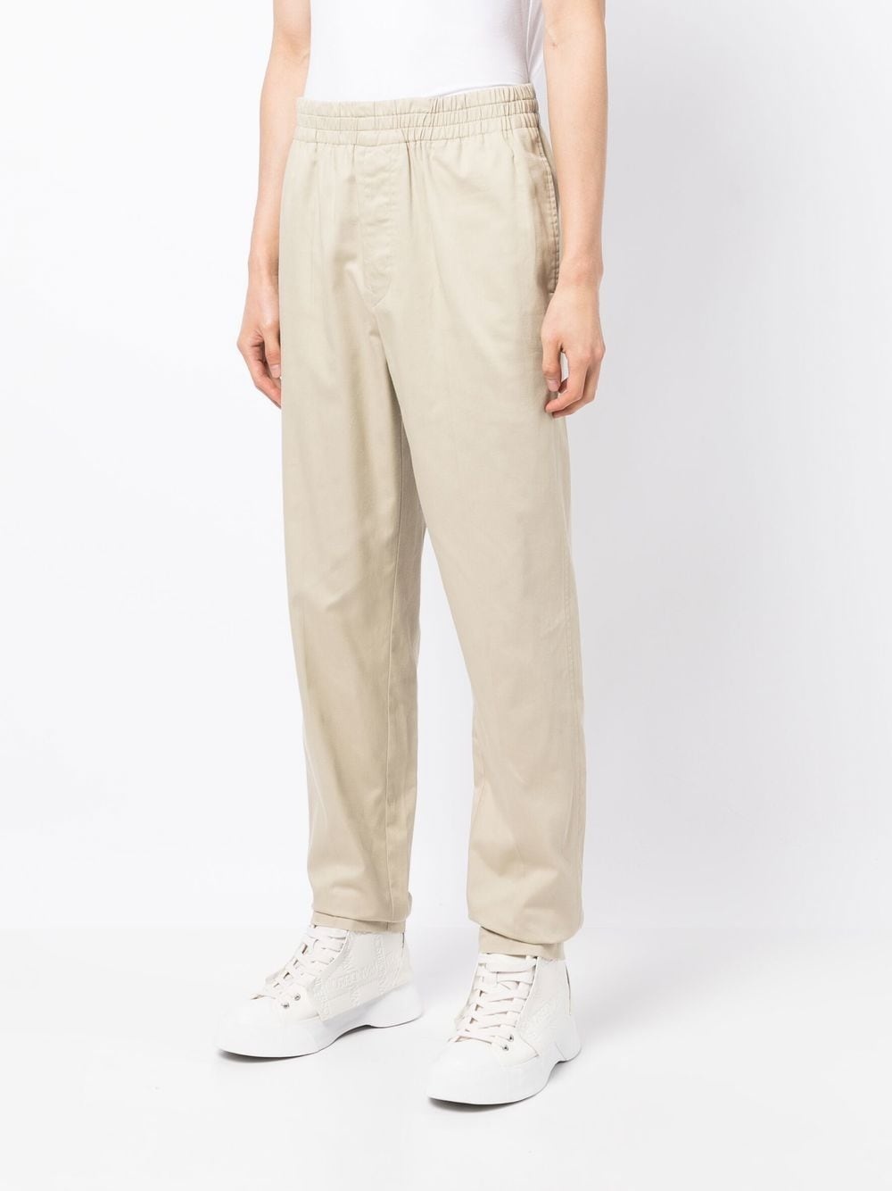 cotton tapered-trousers - 3