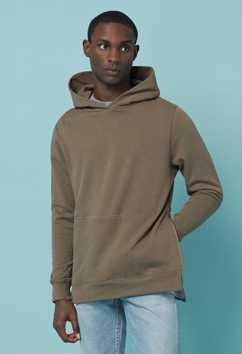 【関税込み】John Elliott カーキ Hooded Villain フーディ John Elliott HOODED VILLAIN | REVERSIBLE