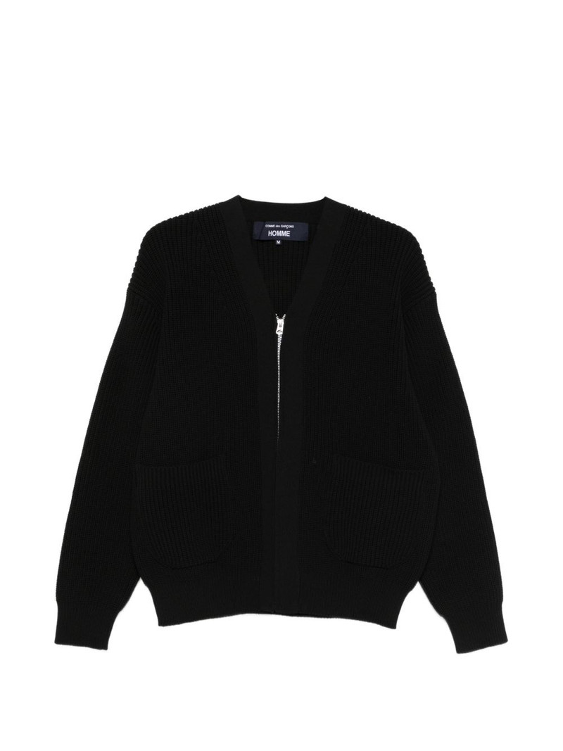 zip-up cardigan 1