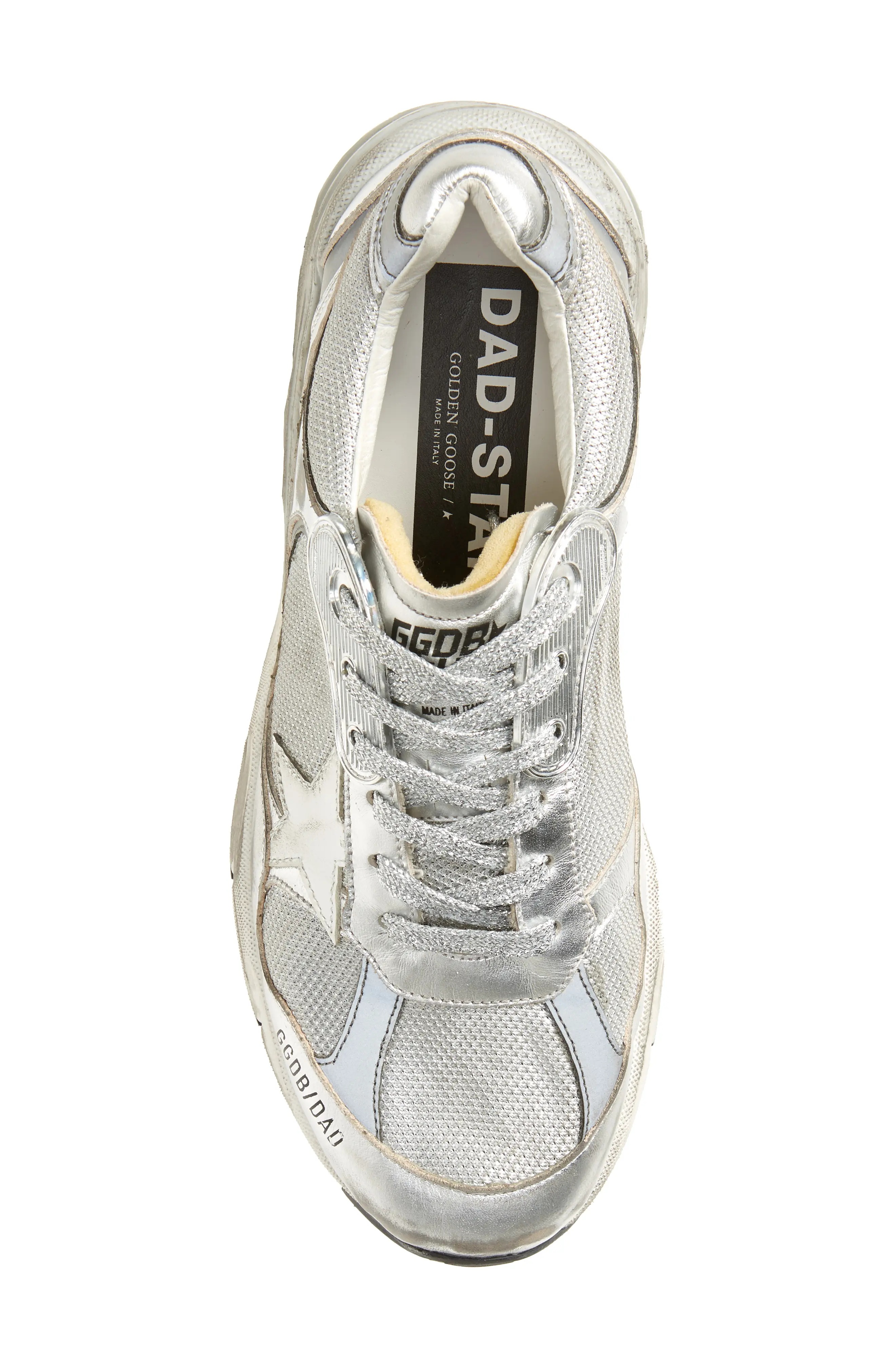 Deluxe Dad-Star Silver Low Top Sneaker - 5