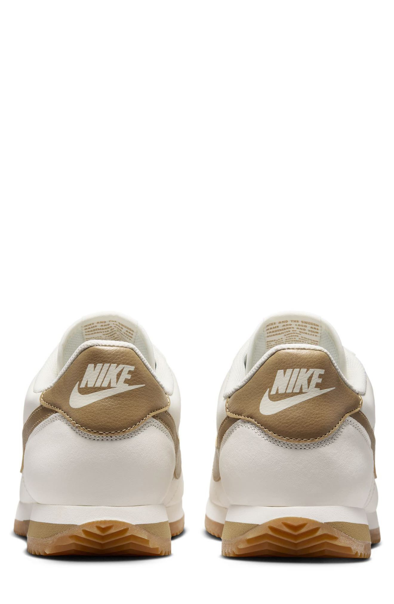 Nike Cortez Sneaker in Sail/Parachute Beige/Yellow at Nordstrom - 5
