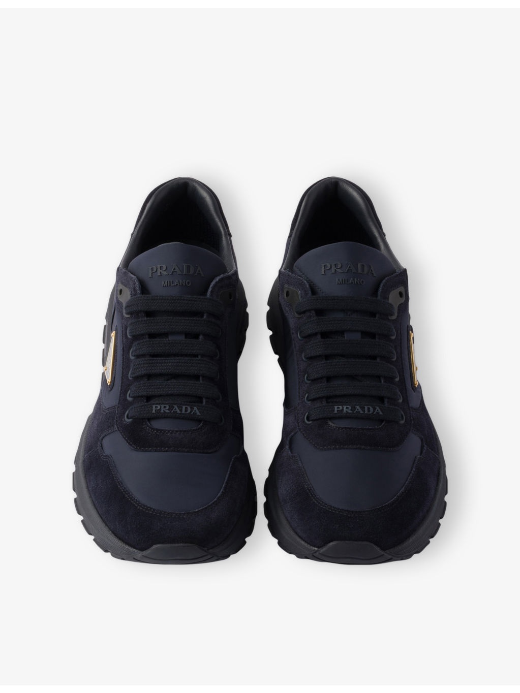 Prax 2.0 Re-Nylon and Suede Trainers - 2