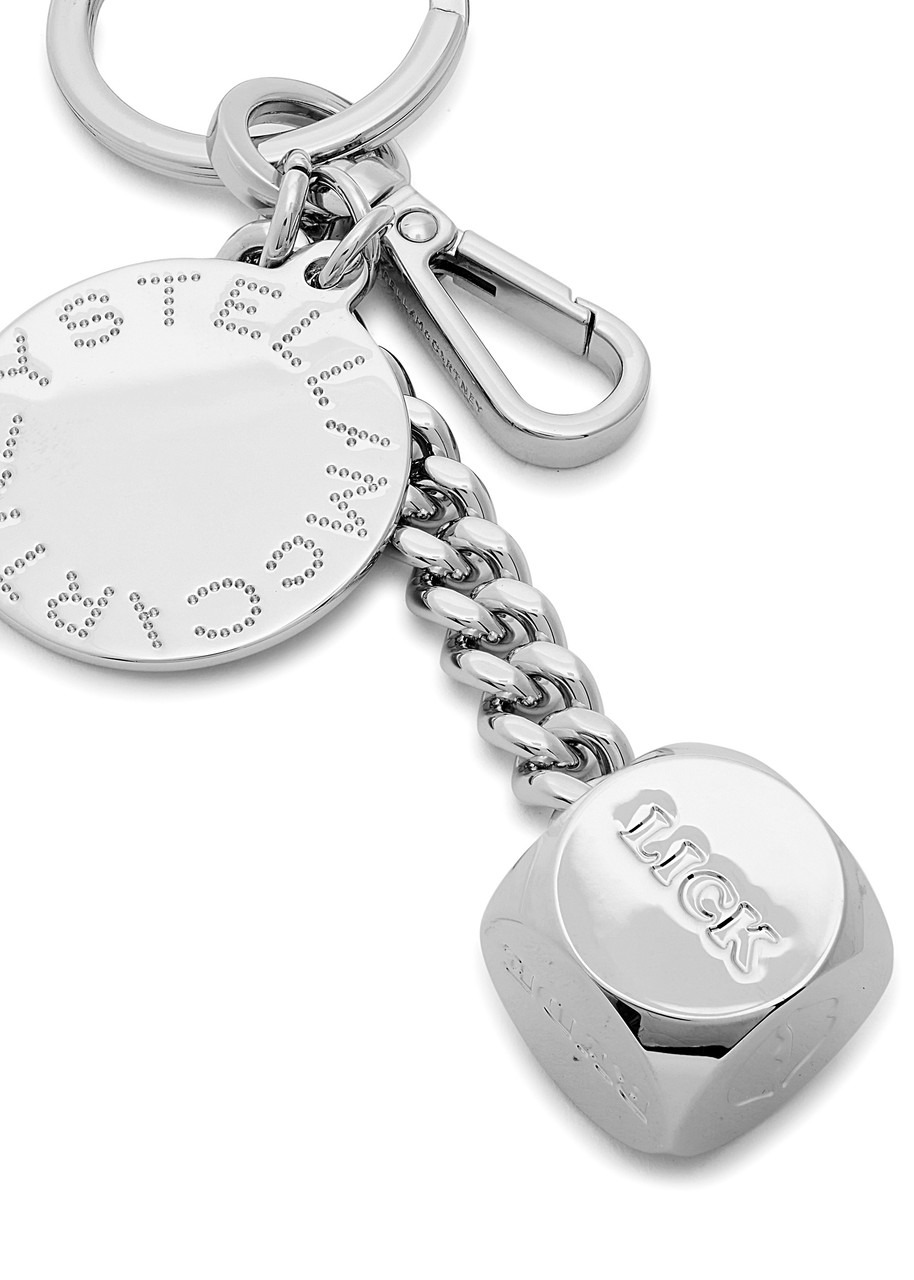 Stella Mccartney Dice Charm Keyring - 3