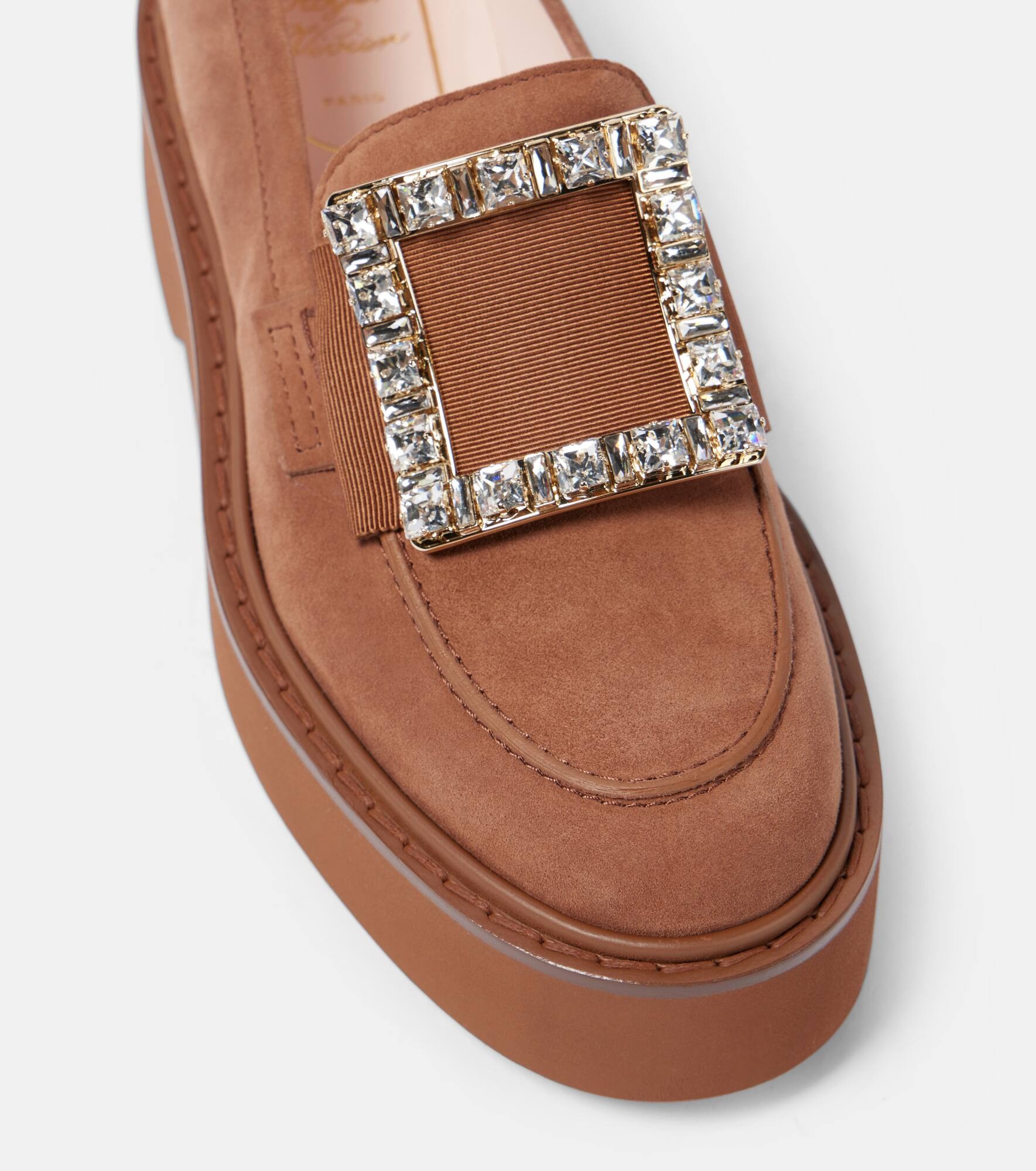 Viv' Rangers patent leather platform loafers - 5