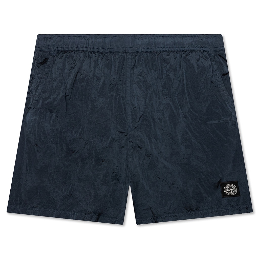 NYLON METAL SHORT - AVIO BLUE - 1