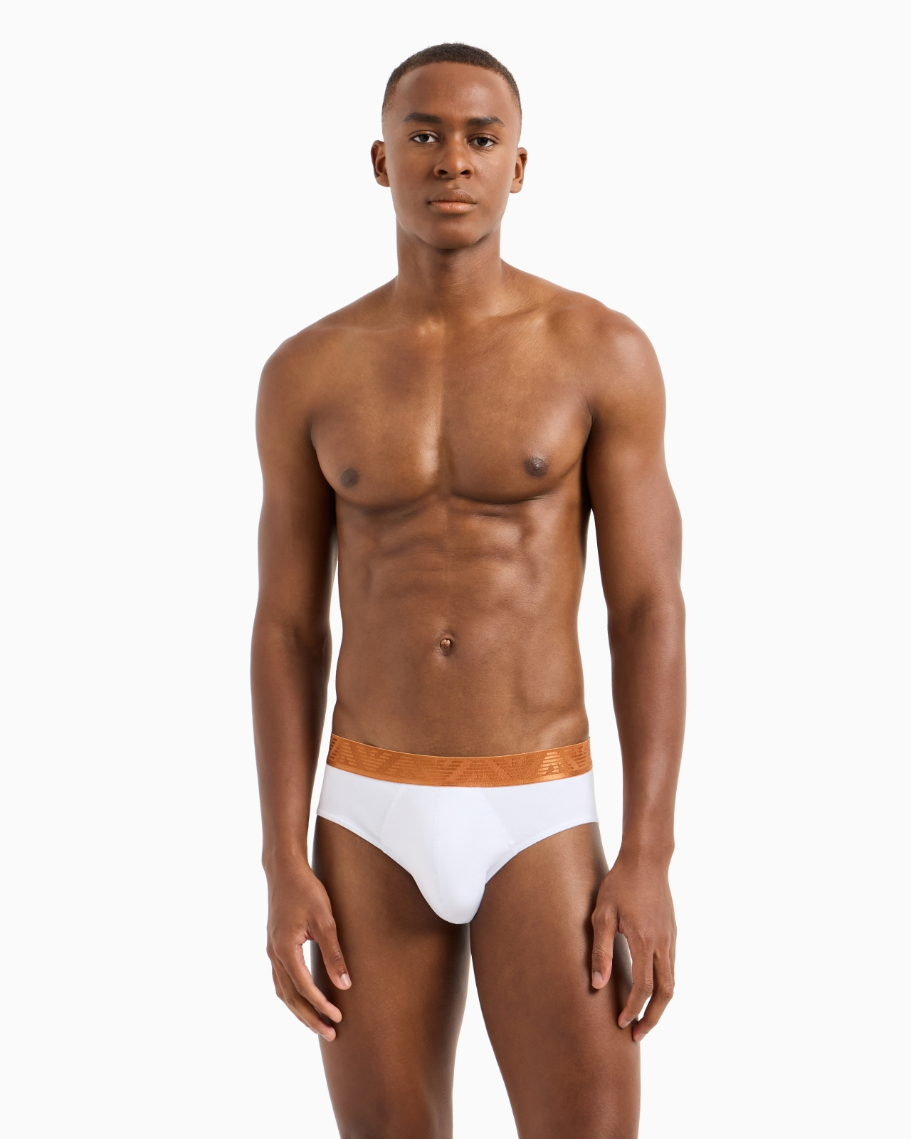 THREE-PACK OF ASV SHINY LOGOBAND ORGANIC JERSEY BRIEFS - 2