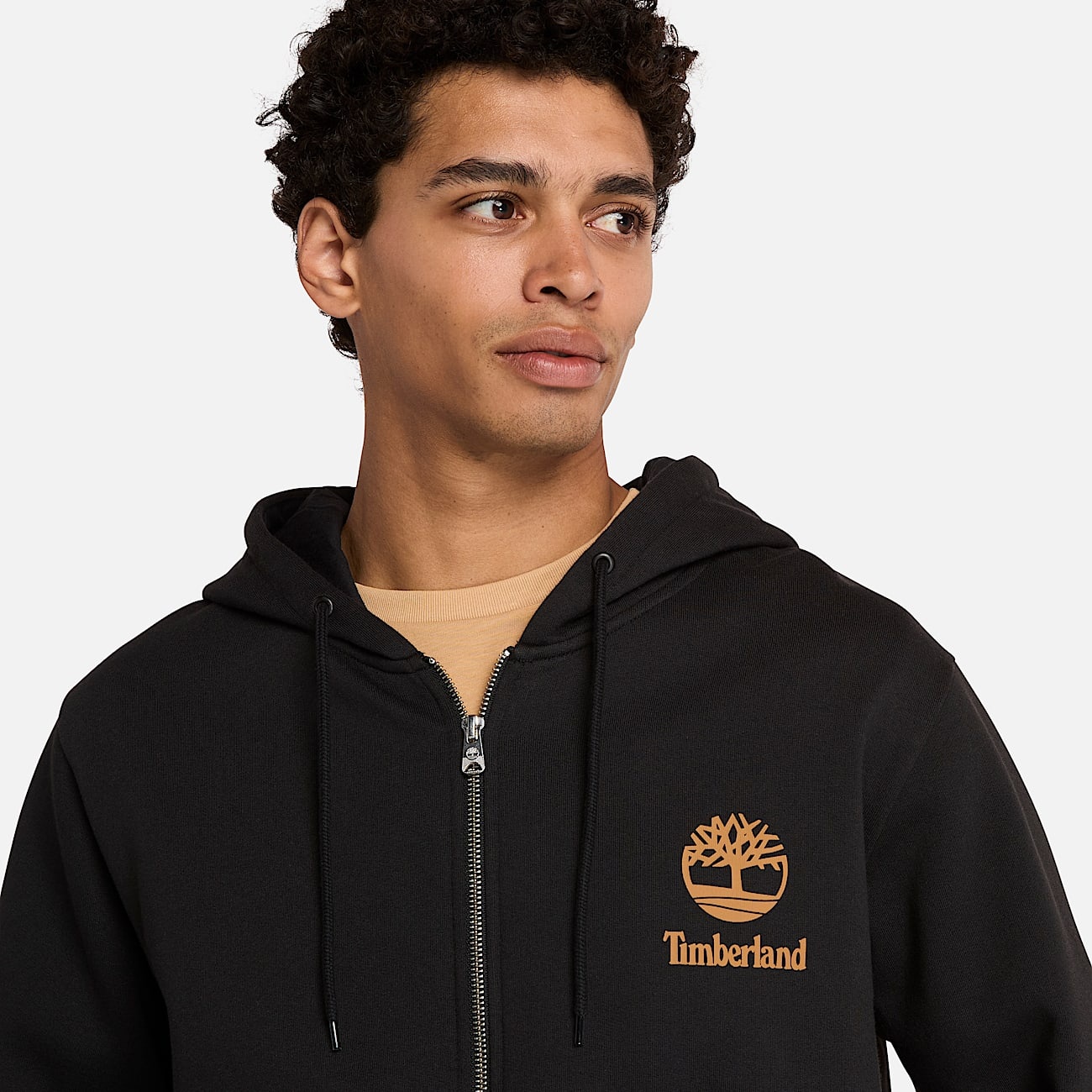 Print Stack Logo Full-Zip Hoodie - 5