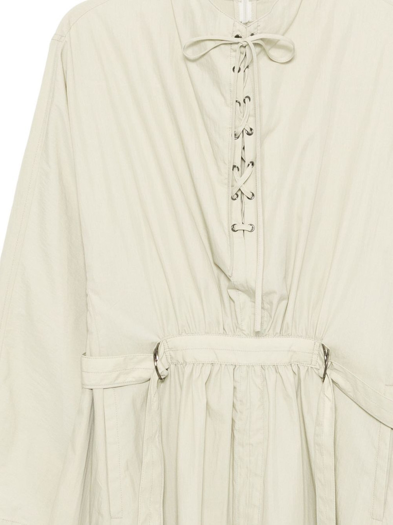 drawstring belted dress 3