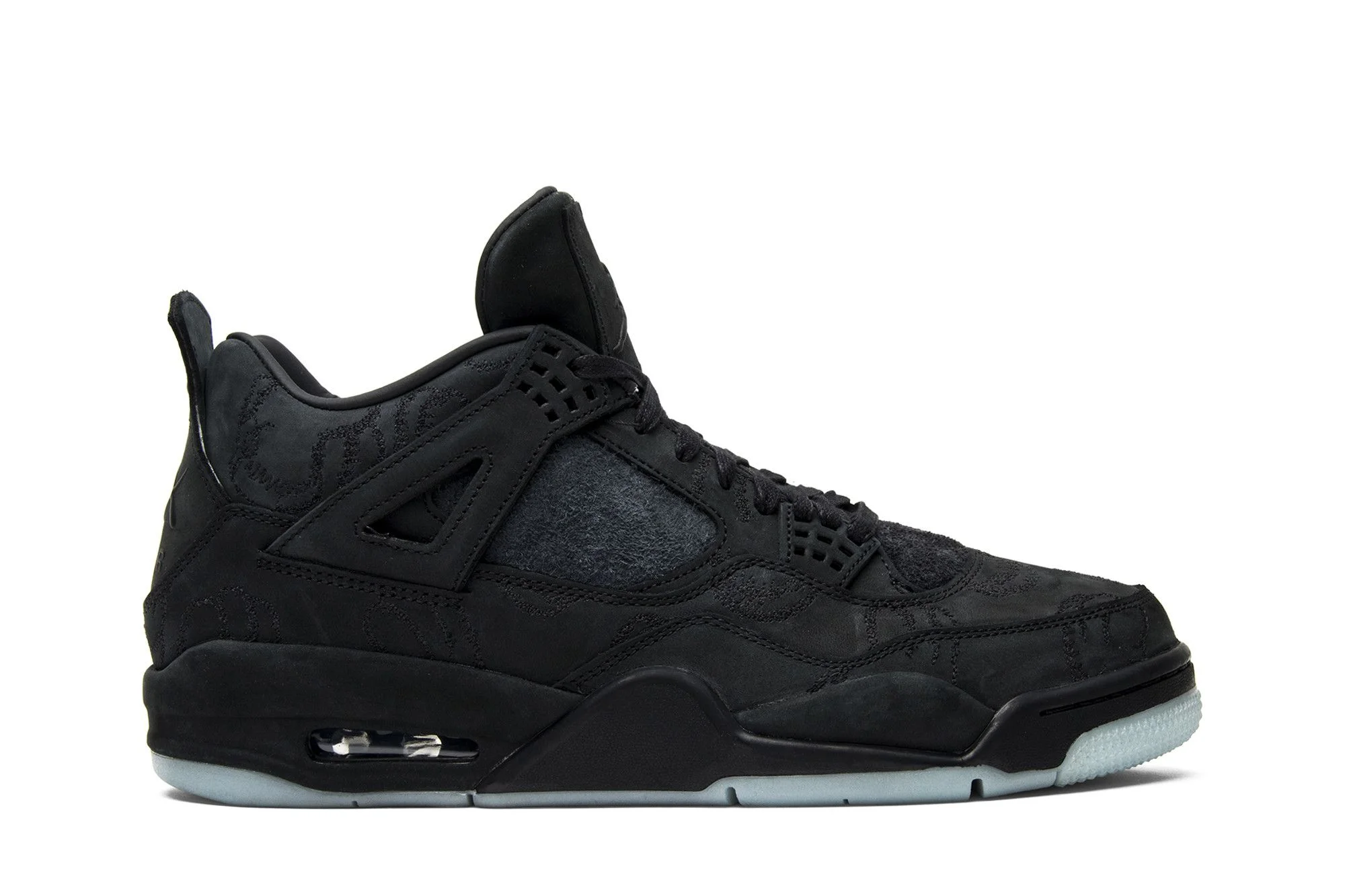 KAWS x Air Jordan 4 Retro 'Black' - 1