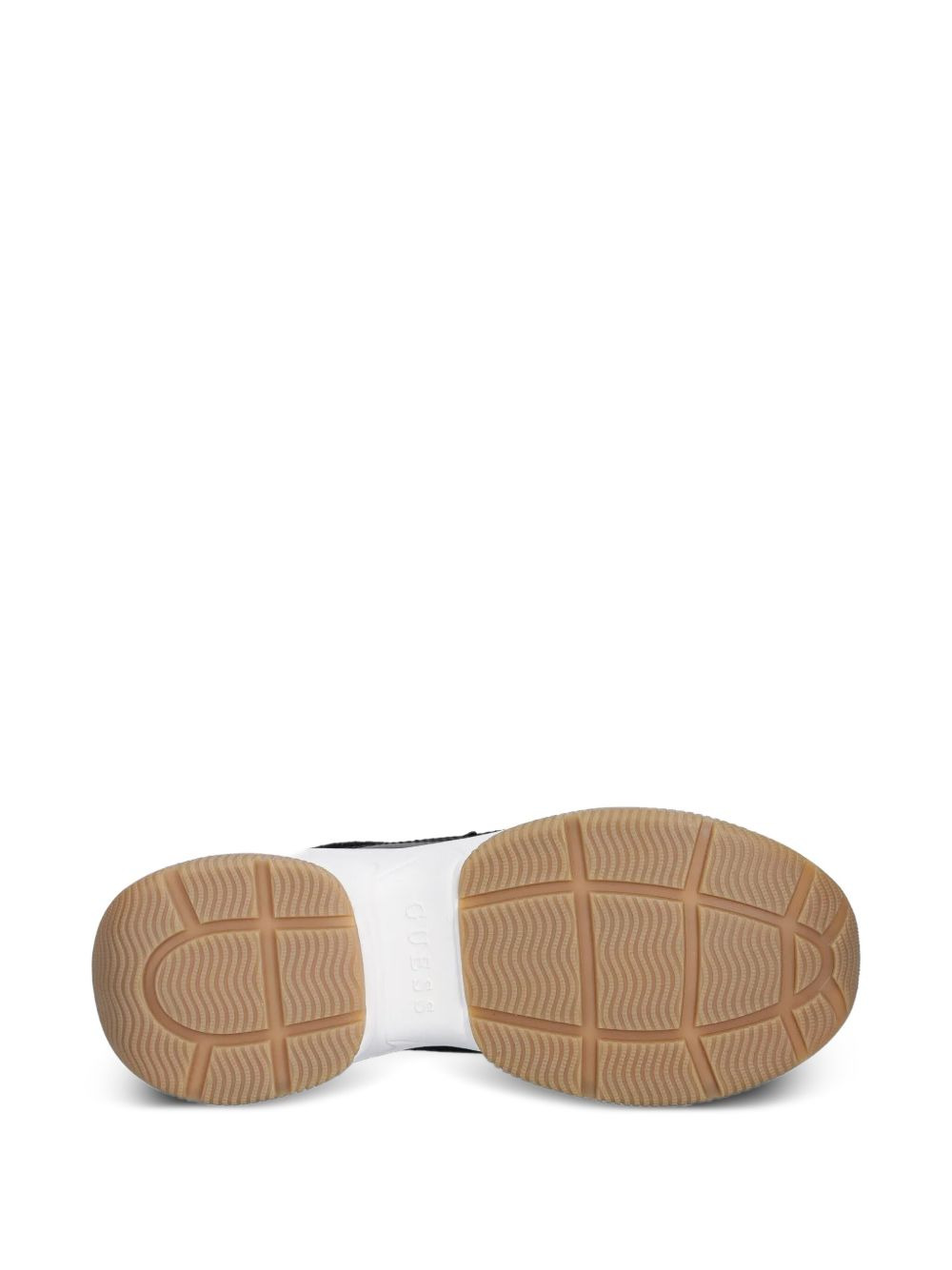 logo-print chunky low-top sneakers - 3