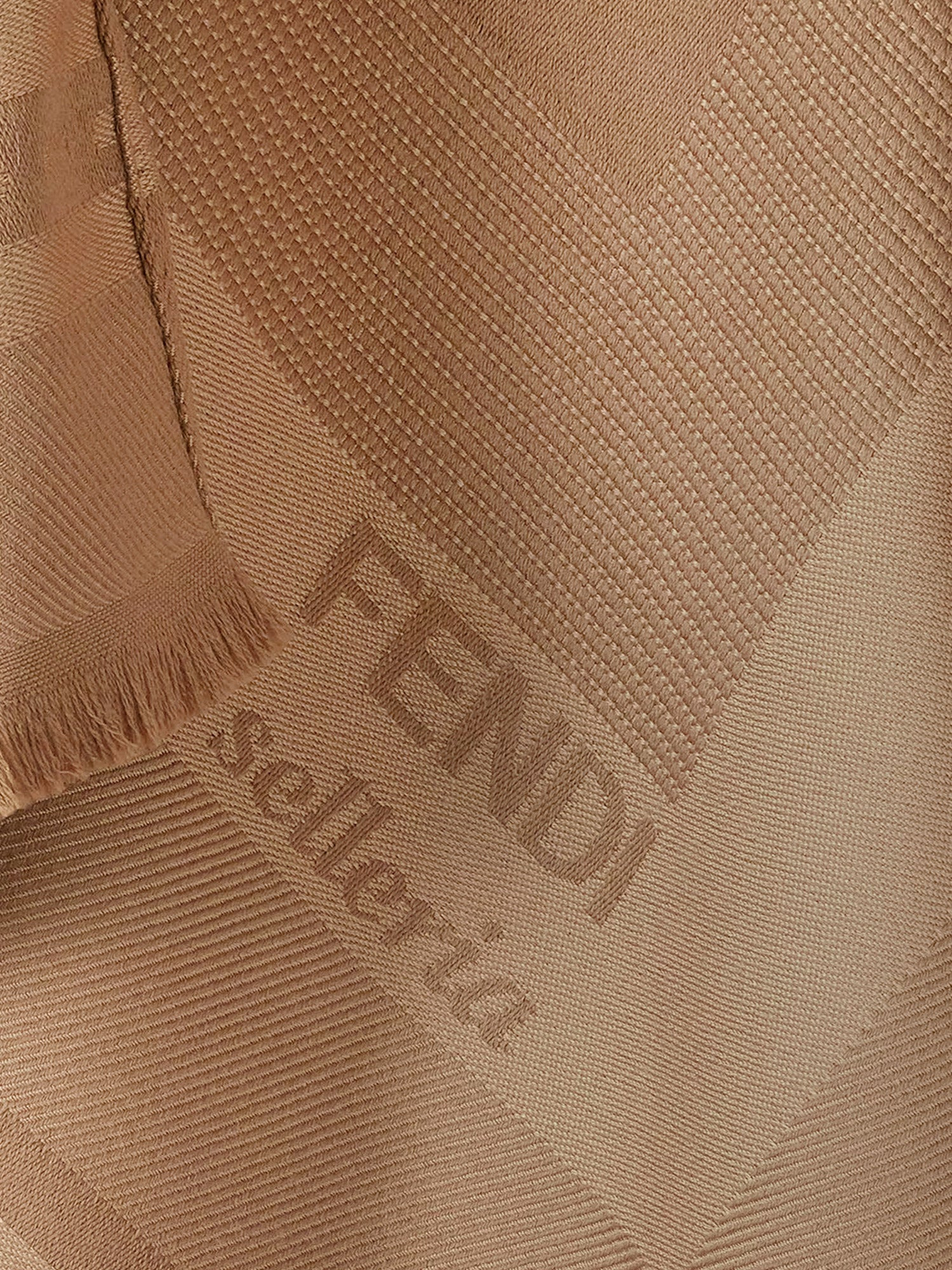 Wool And Cashmere Poncho With Jacquard Manufacturing - 3