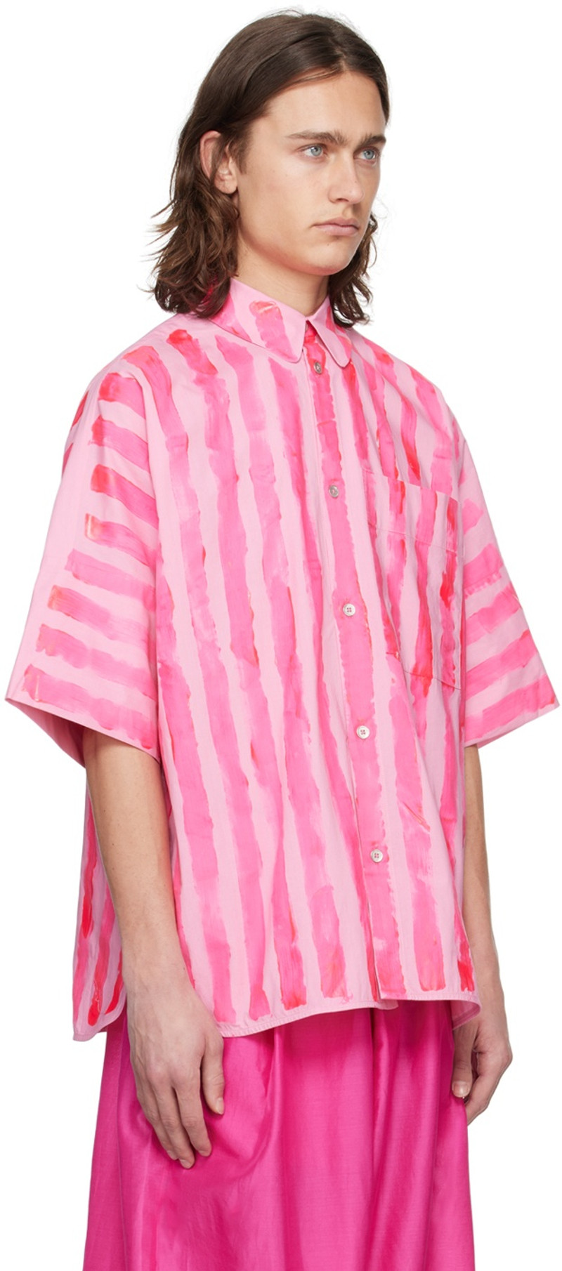 Toogood Pink 'The Tinker' Shirt outlook