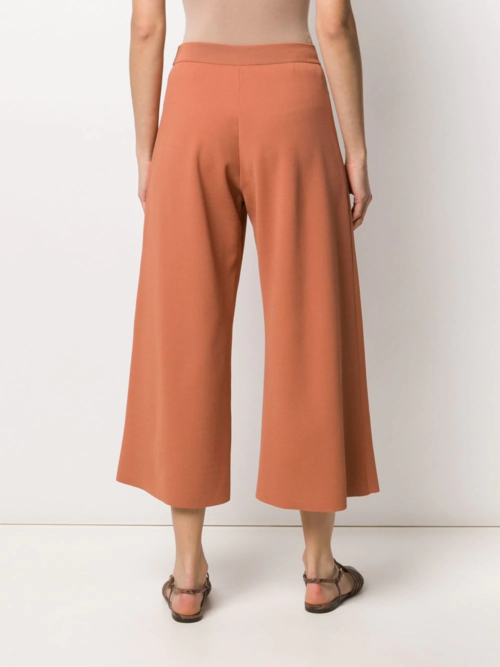 knitted cropped trousers - 4