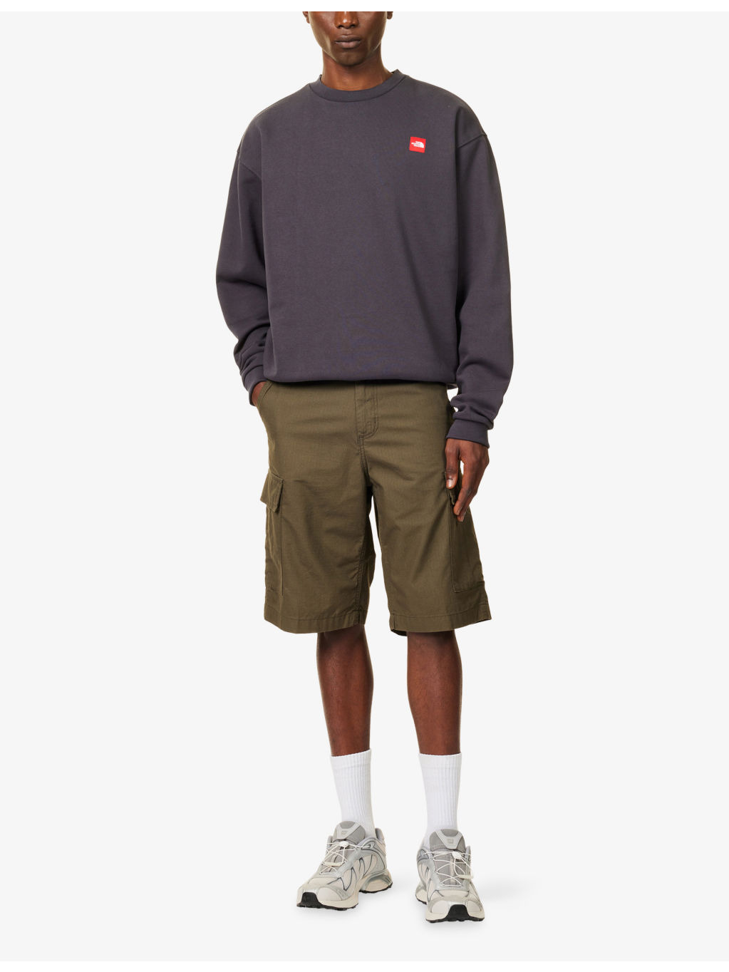 Redbox Logo-Patch Cotton-Blend Sweatshirt - 2