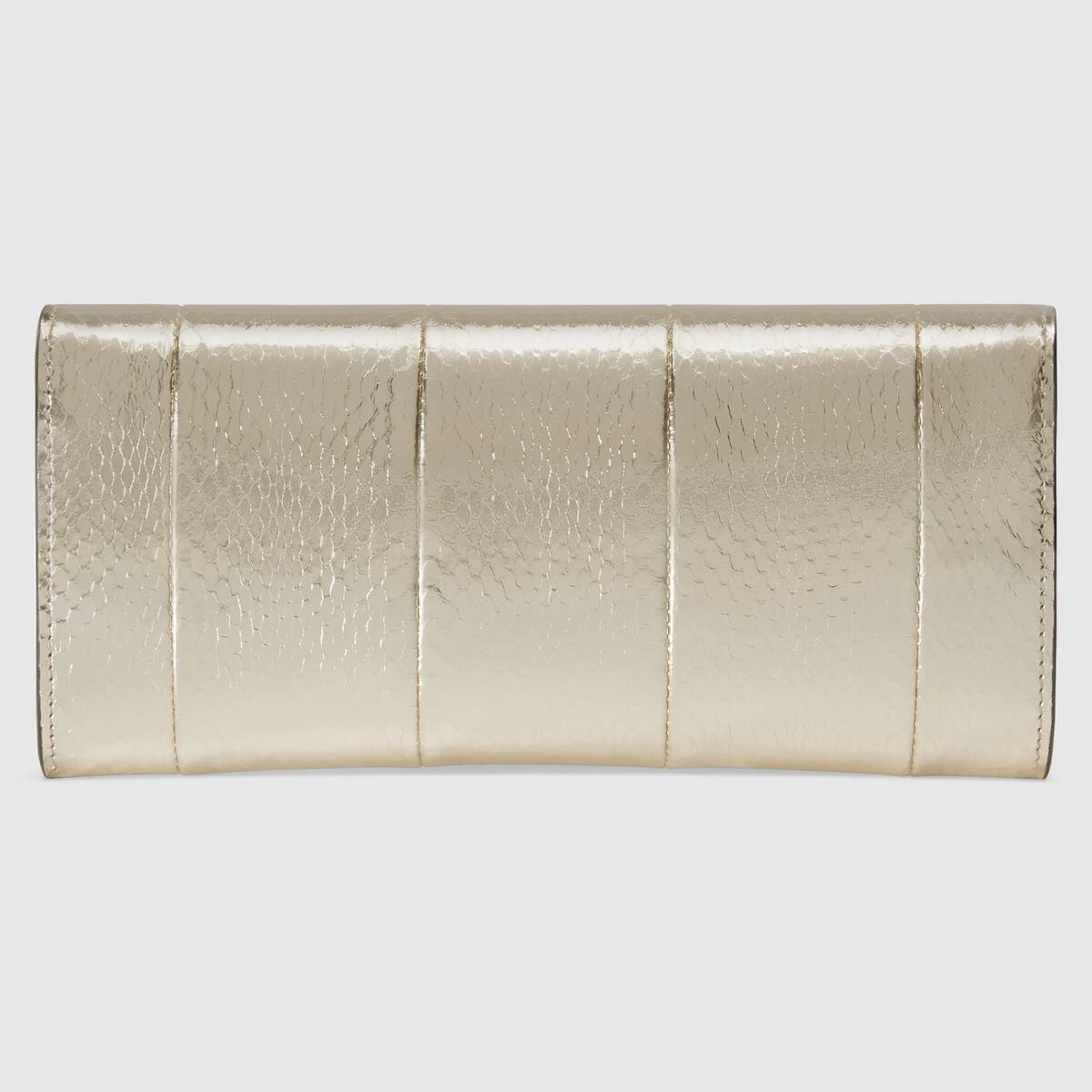 Broadway snakeskin clutch with Double G - 3